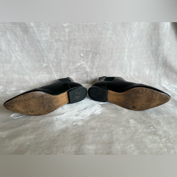 Madewell Black Leather Nico Booties Excellent Condition - Picture 7 of 14